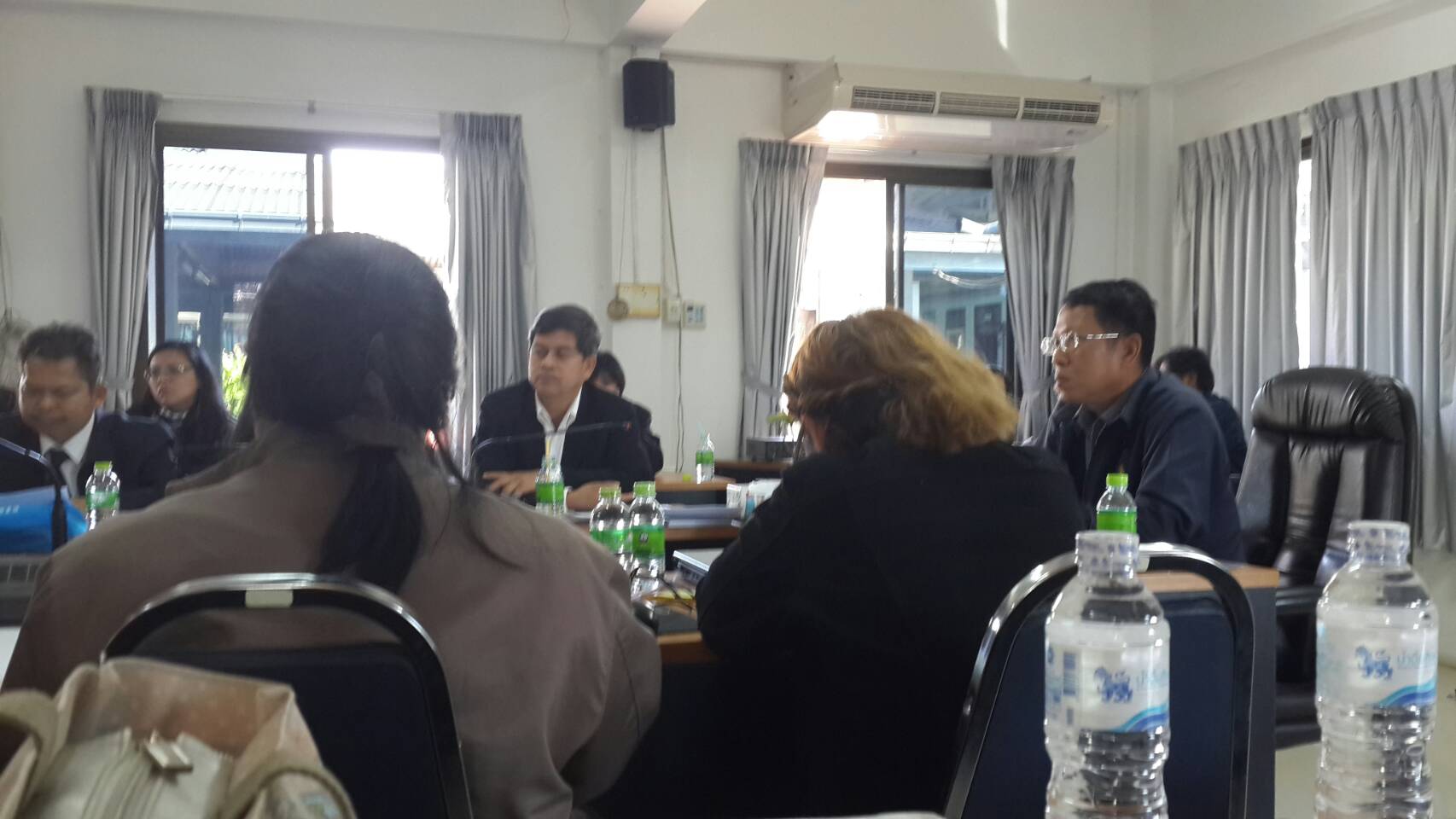 ประชุมติดตามงานโครงการส่งเสริมเกษตรทฤษฎีใหม่