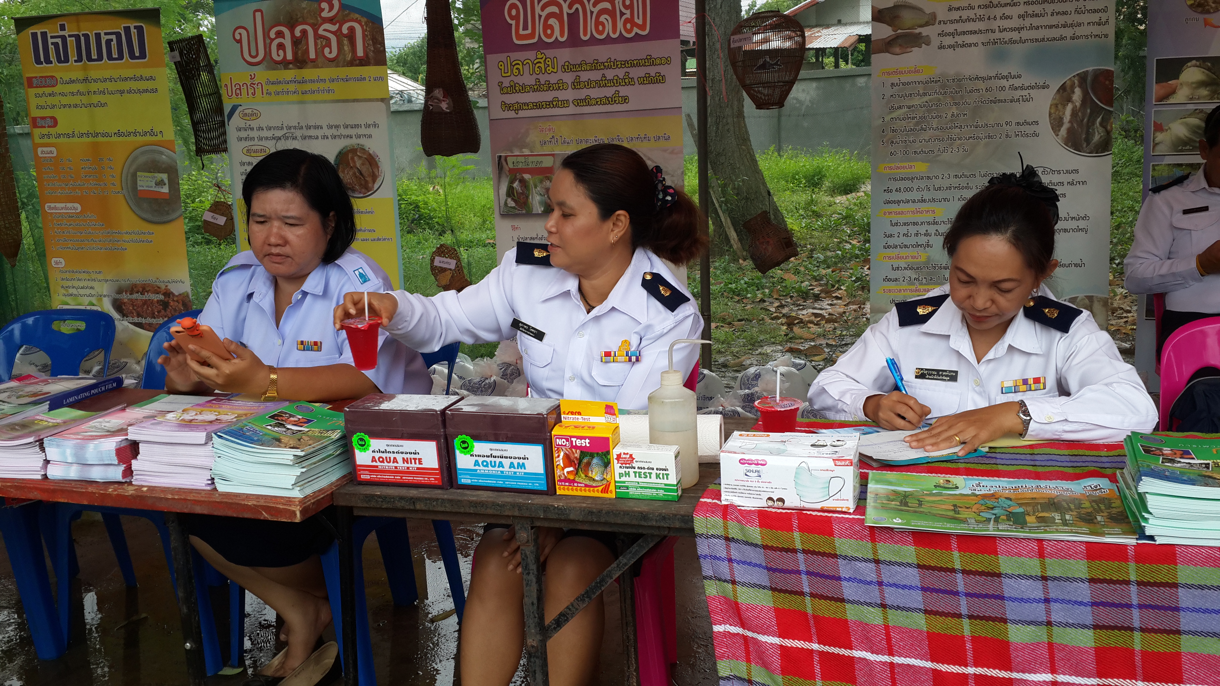 คลินิกเกษตรเคลื่อนที่ รร.ธรรมบวร ต.คำบ่อ อ.วาริชภูมิ