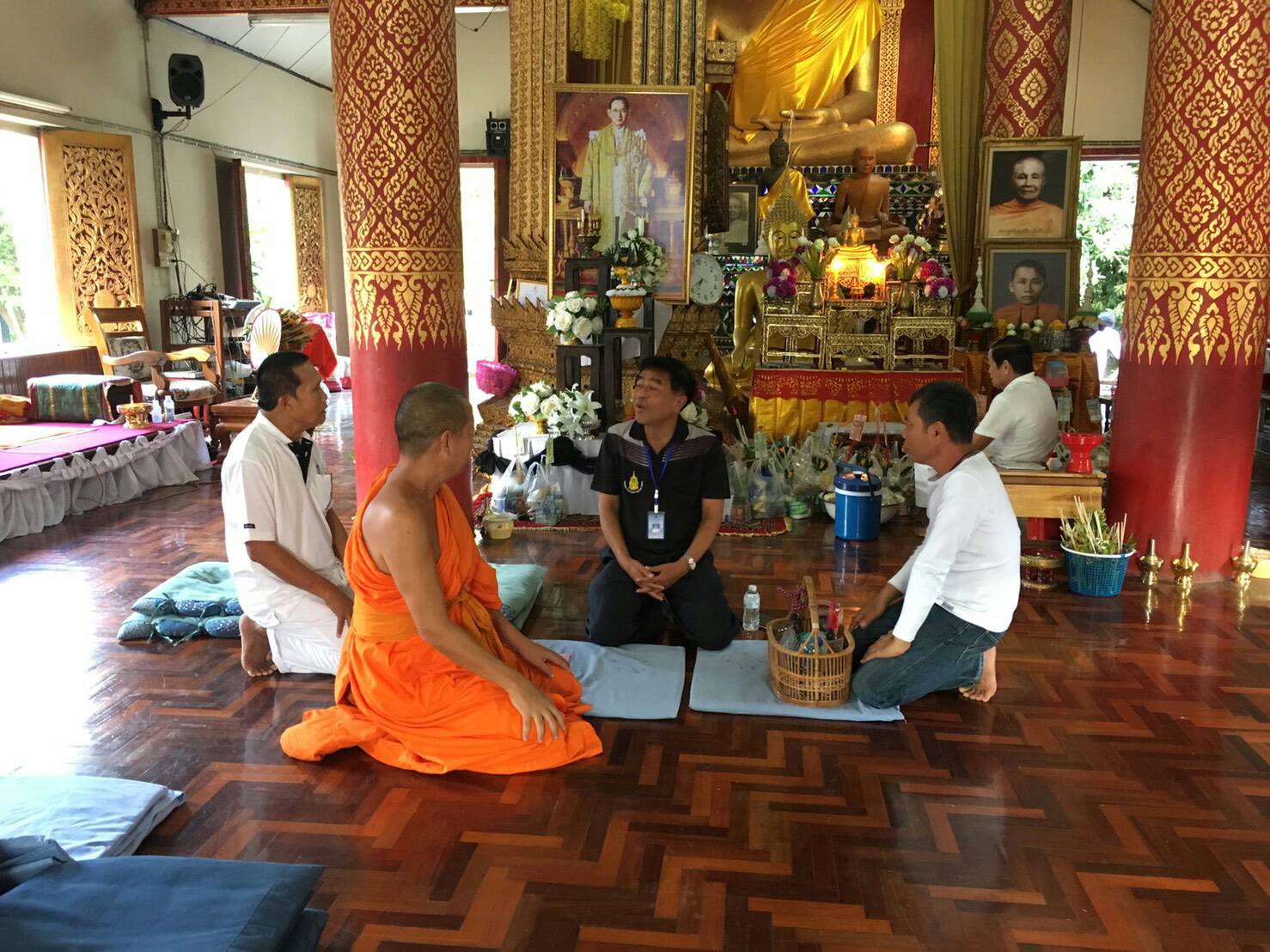 ประชาคมที่รักษาพืชพันธุ์สัตว์น้ำ วัดศรีบุญยืน..คลิก