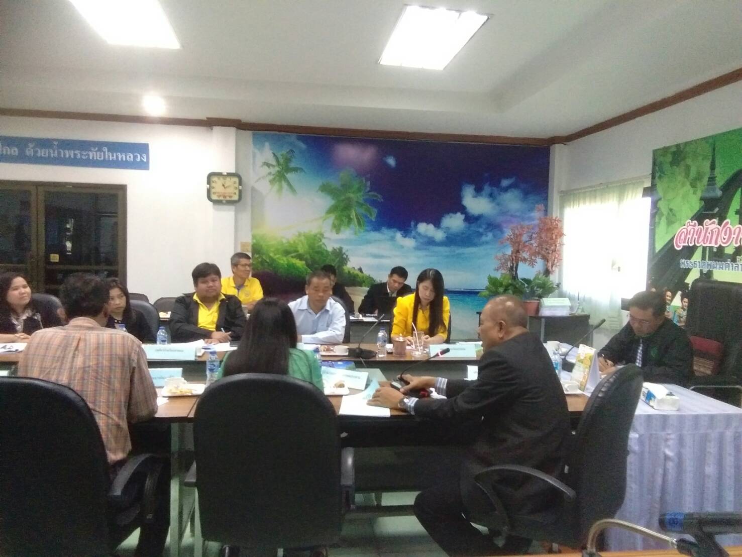 เข้าร่วมประชุมคณะอำนวยการขับเคลื่อนงานนโยบายสำคัญและการแก้ไขปัญหาภาคเกษตรระดับจังหวัด ครั้งที่ 8/2561..คลิก
