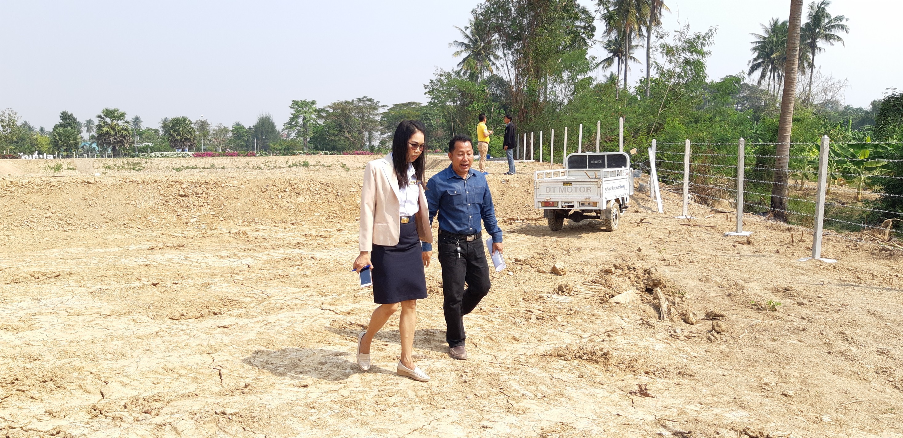 ตรวจรับงานก่อสร้างบ่อเก็บน้ำระบบเพาะพันธุ์และอนุบาล..คลิก