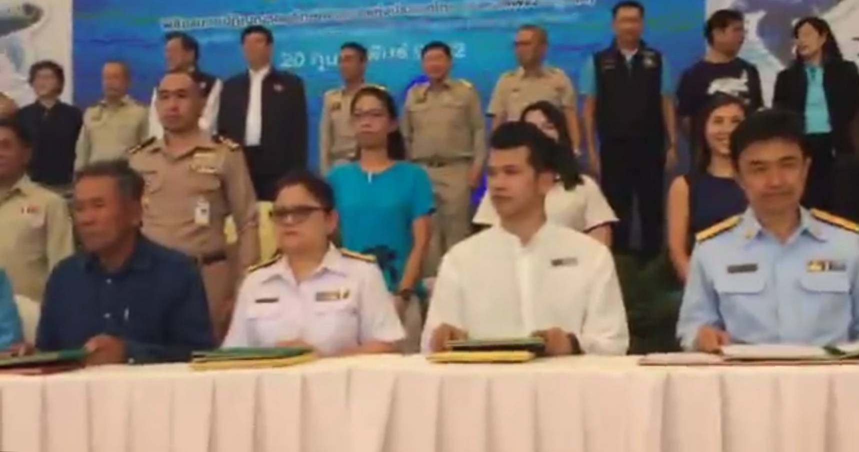 เข้าร่วมพิธีลงนามปฏิญญาอนุรักษ์เต่าทะเลแห่งประเทศไทย..คลิก