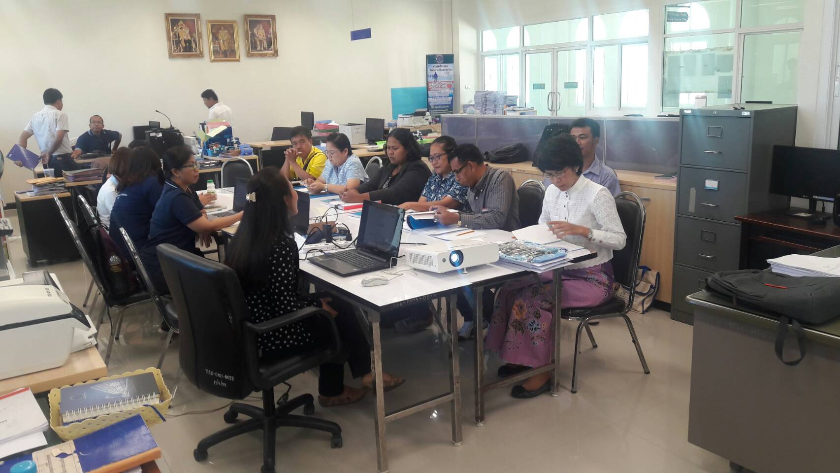 ประชุมซักซ้อมความเข้าใจในระเบียบวิธีการสำรวจข้อมูลสถิติ..คลิก