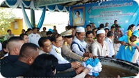 พิธีปล่อยพันธุ์สัตว์น้ำ เนื่องในโอกาสวันเฉลิมพระชนมพรรษาสมเด็จพระนางเจ้าสิริกิติ์ พระบรมราชินีนาถ พระบรมราชชนนีพันปีหลวง