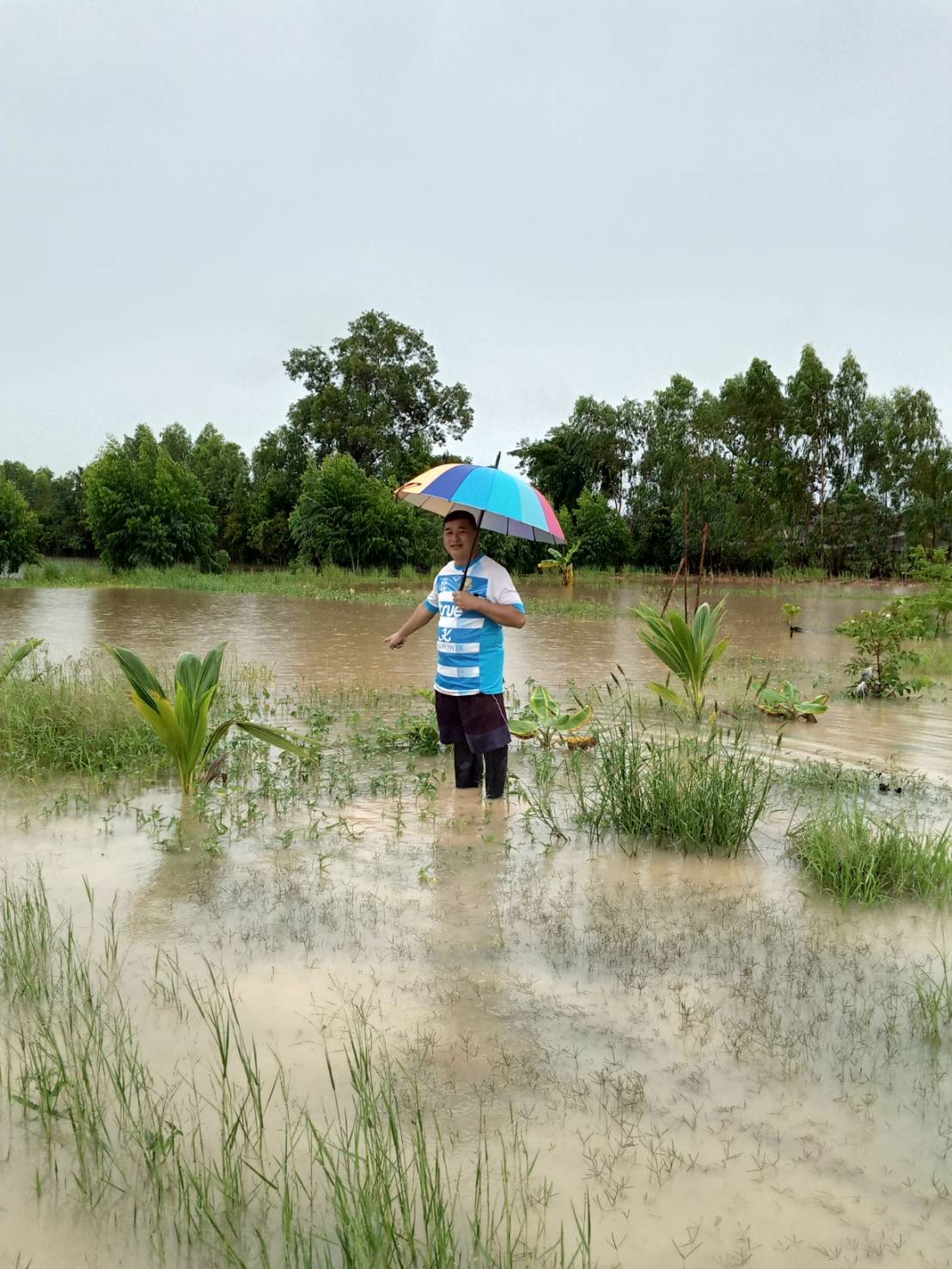 สำนักงานประมงจังหวัดศรีสะเกษลงพื้นที่สำรวจความเสียหายอุทกภัยด้านการประมง