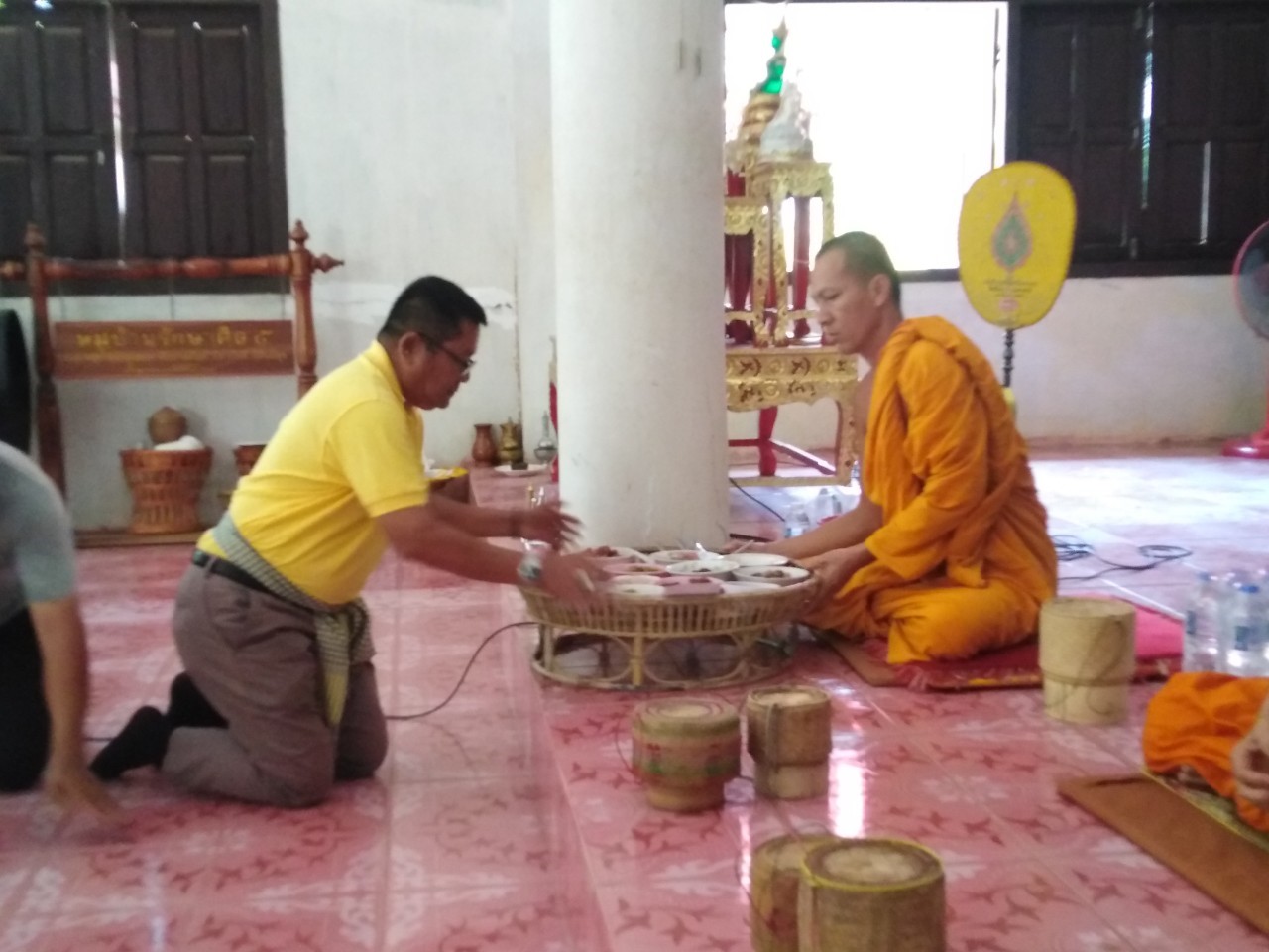 สำนักงานประมงจังหวัดอำนาจเจริญ ทำบุญถวายภัตตาหารเพลแด่พระสงฆ์ และสามเณร  เพื่ออุทิศส่วนบุญกุศลให้อดีตประมงจังหวัดอำนาจเจริญที่ล่วงลับไปแล้ว..คลิก
