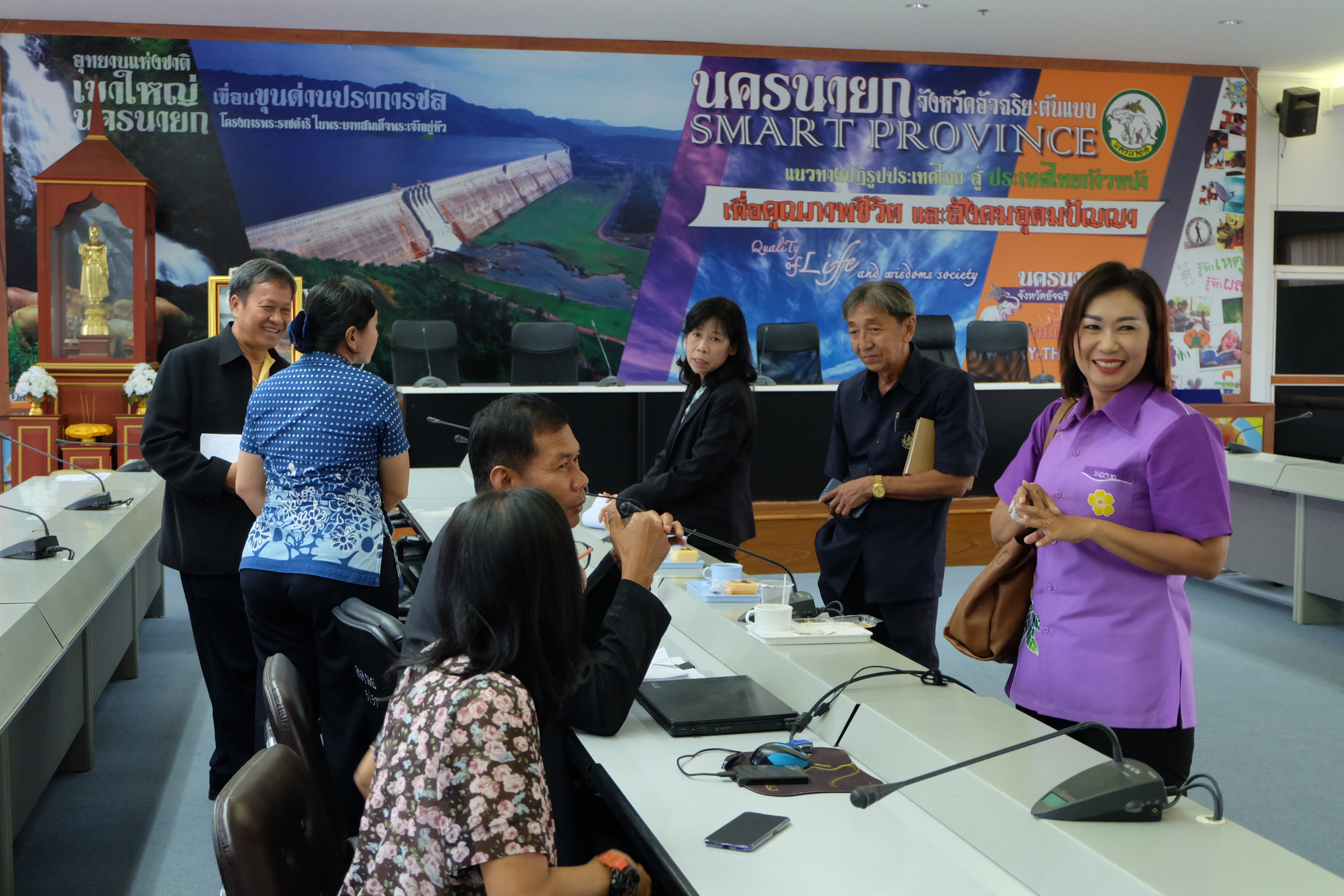 ประชุมคณะทำงานสัตว์น้ำควบคุม ประเภทการเพาะเลี้ยงกุ้งทะเล เขตพื้นที่จังหวัดนครนายก..คลิก