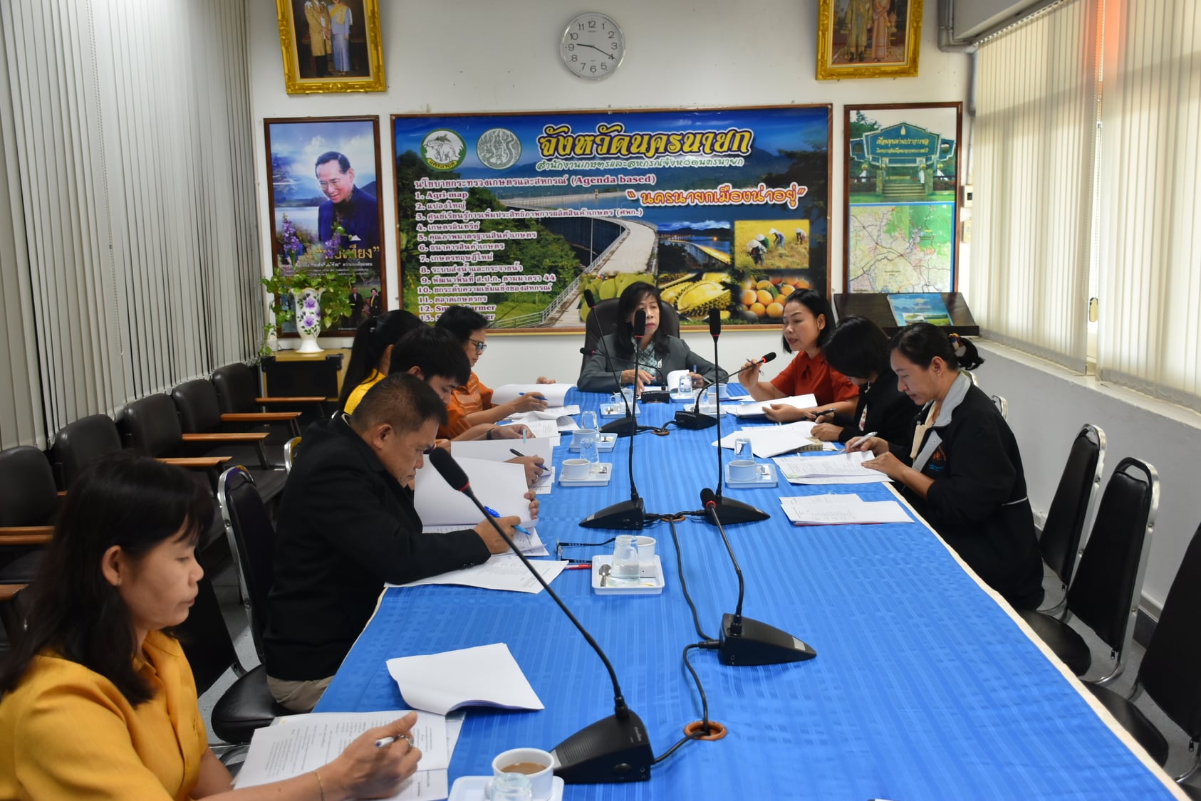 โครงการขยายผลเกษตรเพื่ออาหารกลางวัน จังหวัดนครนายก..คลิก