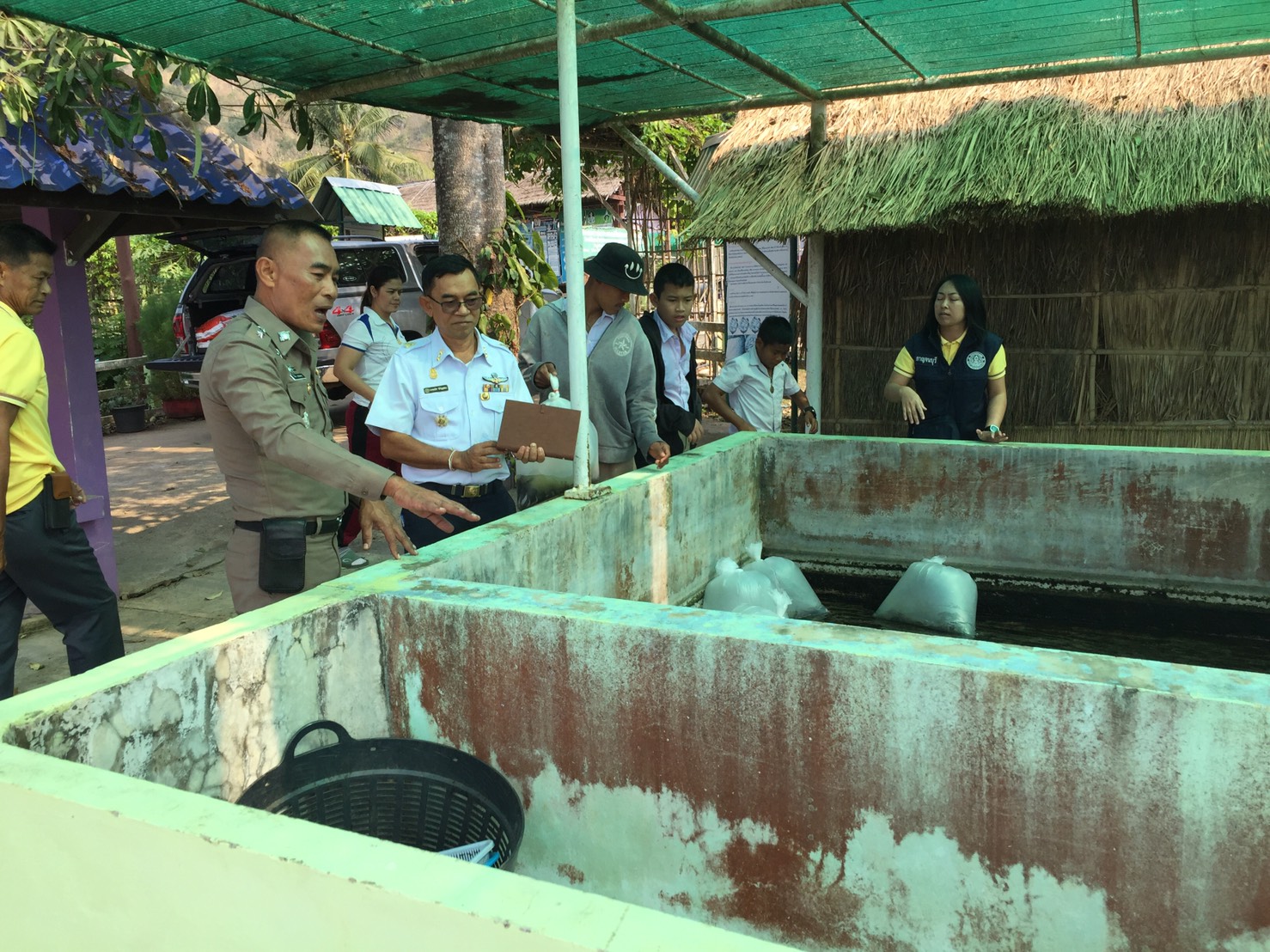 โครงการสนับสนุนด้านการประมงตาม   พระราชดำริฯ..คลิก