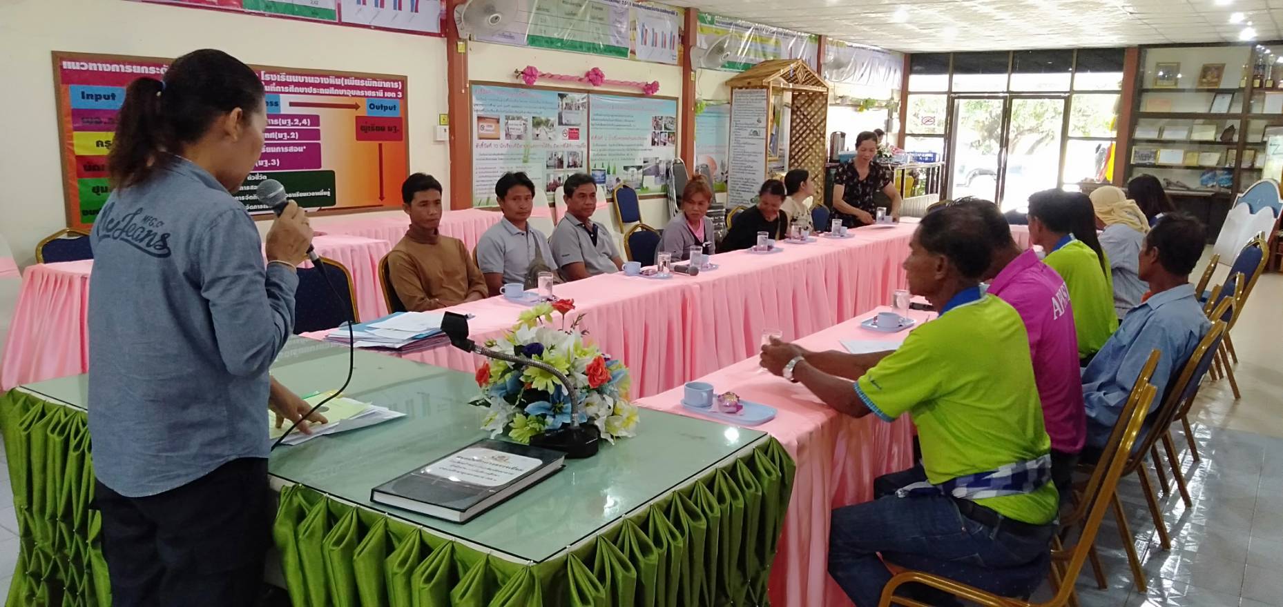 เจ้าหน้าที่กลุ่มบริหารจัดการด้านการประมง ลงพื้นที่เข้าร่วมประชุมพิจารณาคัดเลือกคณะกรรมการบริหารจัดการประจำแหล่งน้ำ อ่างเก็บน้ำโรงเรียนบ้านอ่าง..คลิก