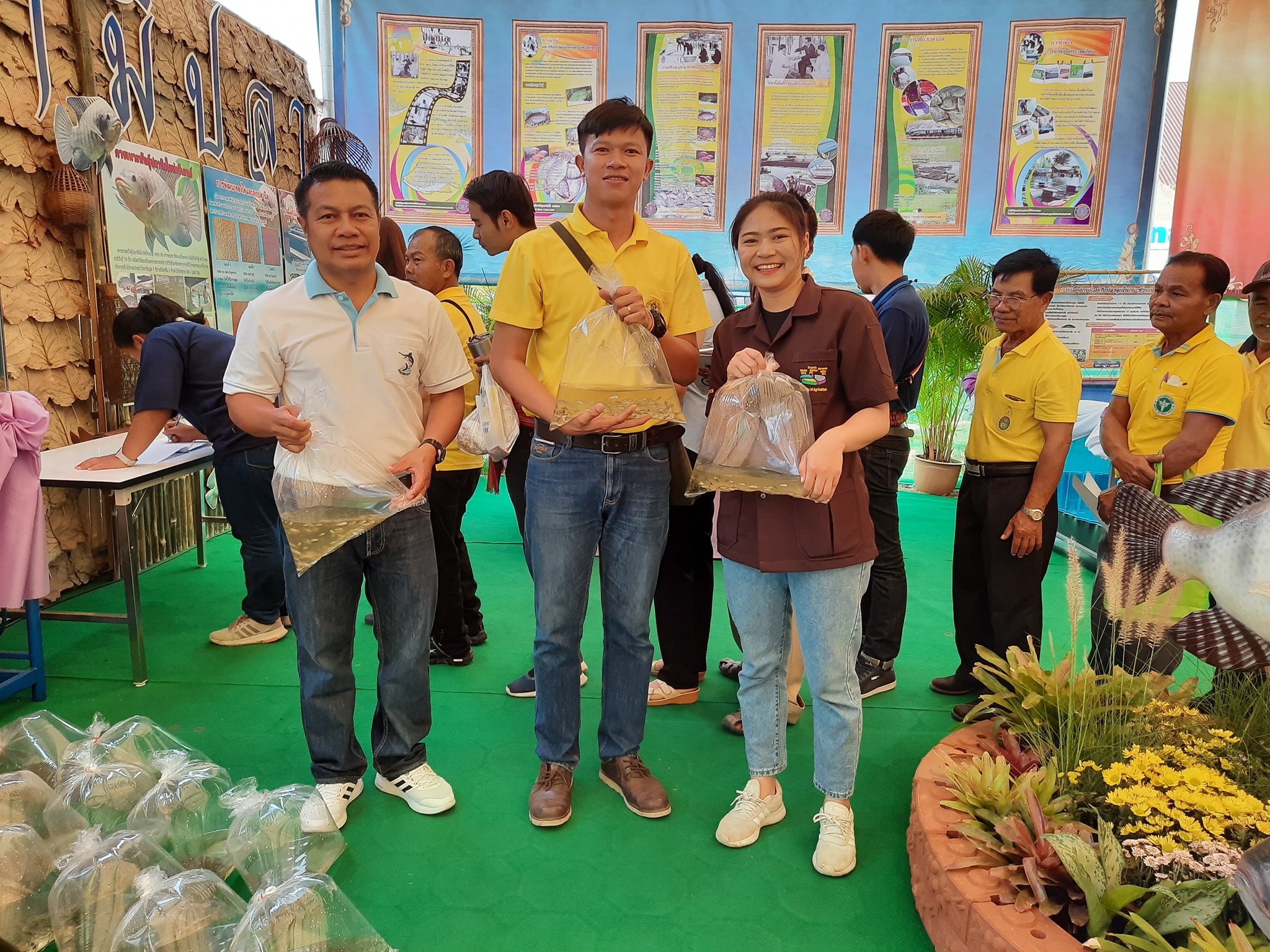 ประมวลภาพกิจกรรมจากนิทรรศการ “การประมงไทย ยิ่งใหญ่ด้วยศาสตร์พระราชา” ภายในงานวันเกษตรแห่งชาติ พ.ศ. ๒๕๖๓..คลิก