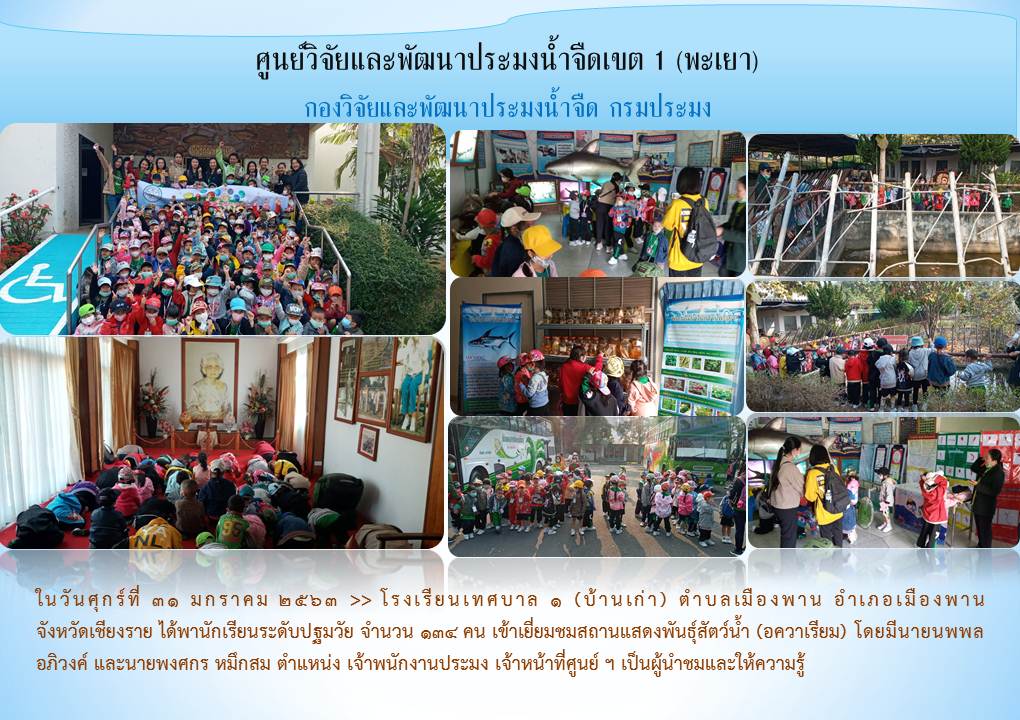 ศึกษาดูงาน โรงเรียนเทศบาล 1 (บ้านเก่า)..คลิก