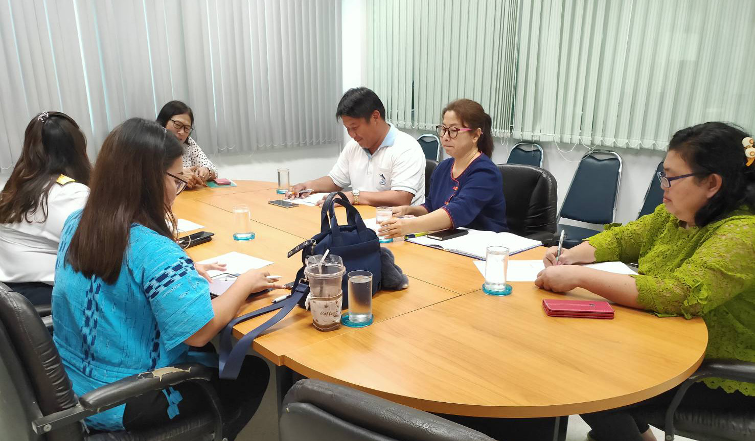 นประชุมข้าราชการ หน่วยงานกรมประมง แบบบูรณาการจังหวัดสระบุรี ครั้งที่ 3/2563..คลิก