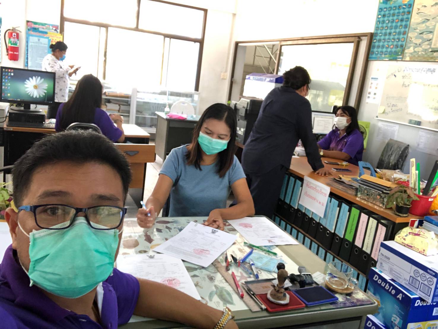 สำนักงานประมงอำเภอขนอม  ดำเนินการออกใบอนุญาตทำการประมงพาณิชย์ปี 63 - 64  ให้แก่ชาวประมงในพื้นที่อำเภอขนอม