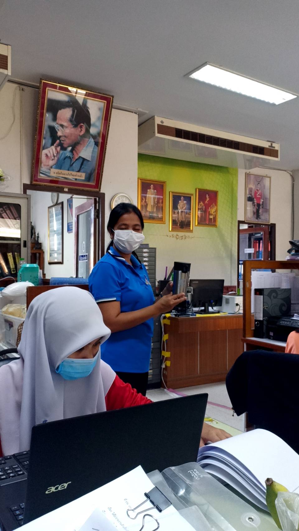 รณรงค์ลดการใช้แก้วน้ำพลาสติกในสำนักงานประมงจังหวัดปัตตานี..คลิก