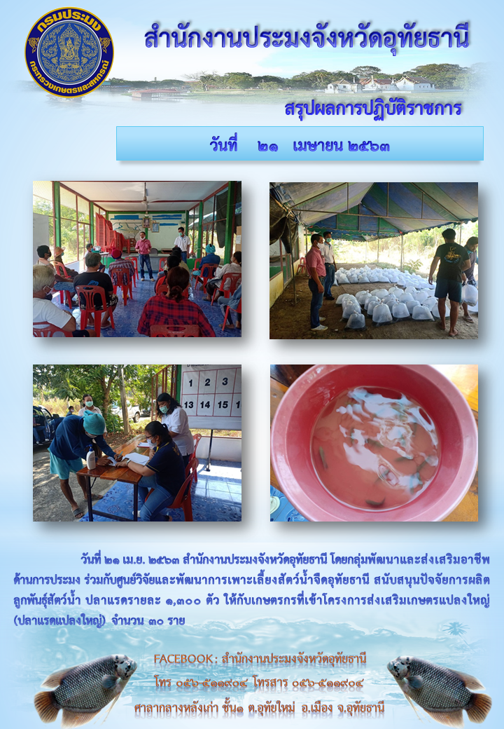 ประชาสัมพันธ์ ประจำเดือนเมษายน 2563..คลิก