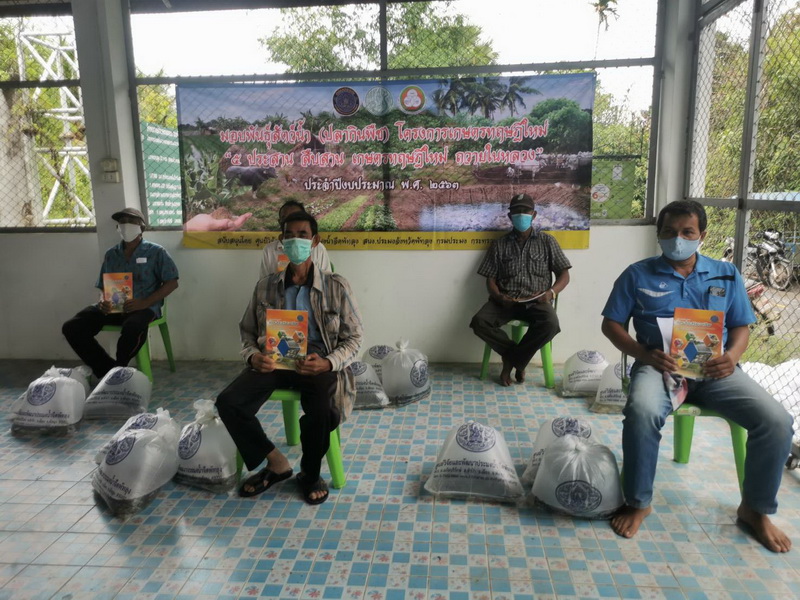 ร่วมมอบพันธุ์ปลาโครงการเกษตรทฤษฎีใหม่ ปี 63 อำเภอปากพะยูน จังหวัดพัทลุง..คลิก