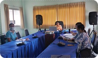 การประชุมหารือเรื่อง ผลกระทบจากโครงการการสร้างประตูระบายน้ำแม่น้ำตรัง