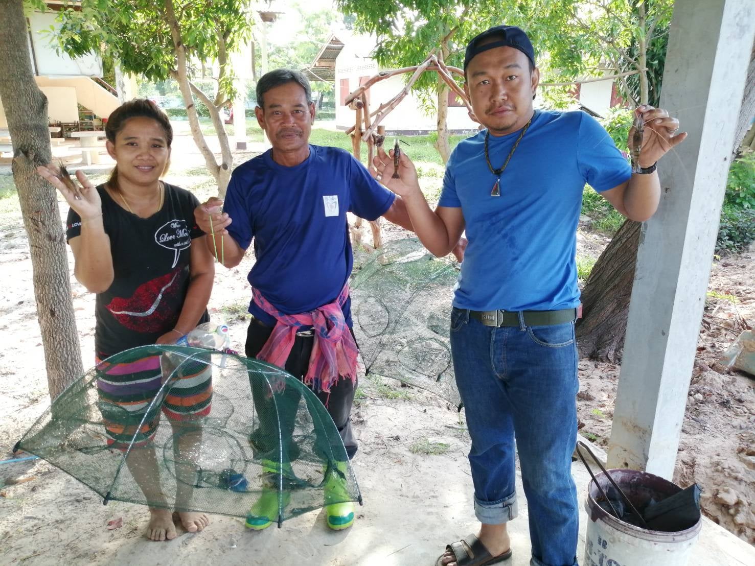 สำนักงานประมงจังหวัดอำนาจเจริญ สุ่มเช็คกุ้งก้ามกรามโครงการสร้างรายได้จากอาชีพประมงในแหล่งน้ำชุมชนตามแผนปฏิบัติการฟื้นฟูเยียวยาเกษตรกรผู้ประสบภัยฝนทิ้งช่วงและอุทกภัยปี2562 ณ แหล่งน้ำหนองฝายหลวงบ้านสามัคคี ตำบลนาป่าแซง อำเภอปทุมราชวงศา จังหวัดอำนาจเจริญ..คลิก