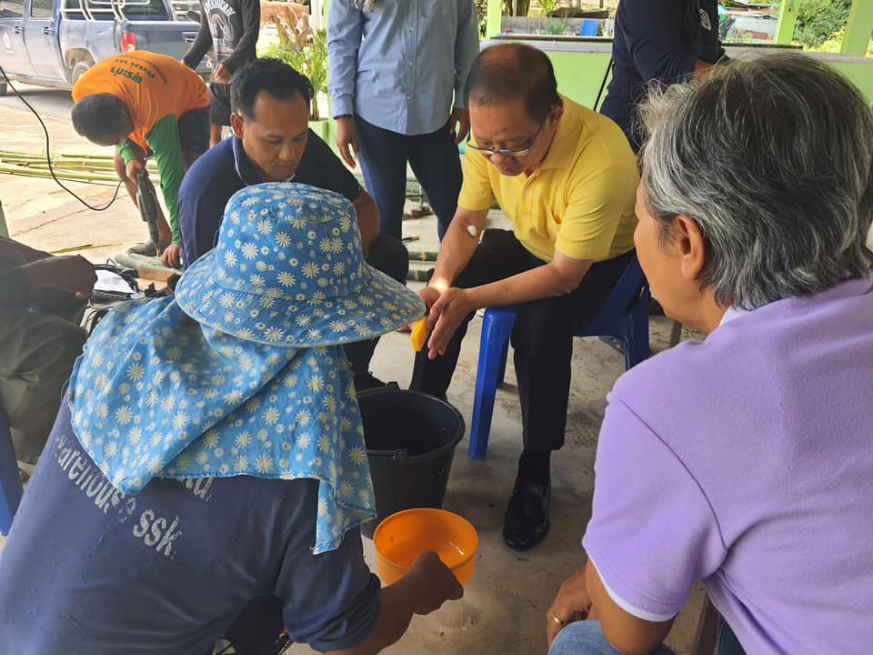 ลงพื้นที่ตรวจเยี่ยม และติดตามงานโครงการตามแนวพระราชดำริ..คลิก