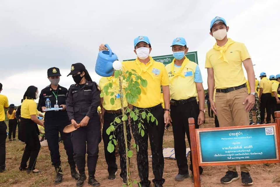 เข้าร่วมโครงการปลูกป่า และป้องกันไฟป่า จังหวัดราชบุรี..คลิก