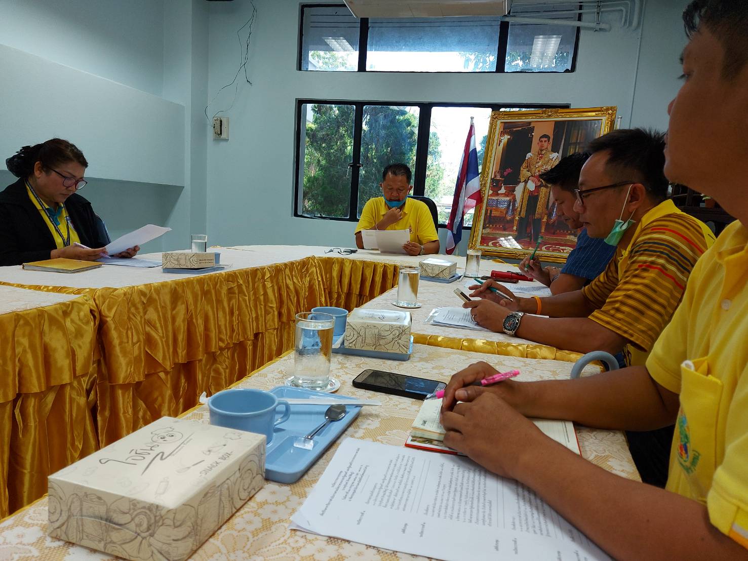 วันที่ 21 กรกฎาคม 2563  หัวหน้ากลุ่มกลุ่มบริหารและยุทธศาสตร์ ประชุมหารือการดำเนินงานตามนโยบายรองนายกรัฐมนตรี และรัฐมนตรีว่าการกระทรวงพาณิชย์(นายจุรินทร์  ลักษณวิศิษฏ์)