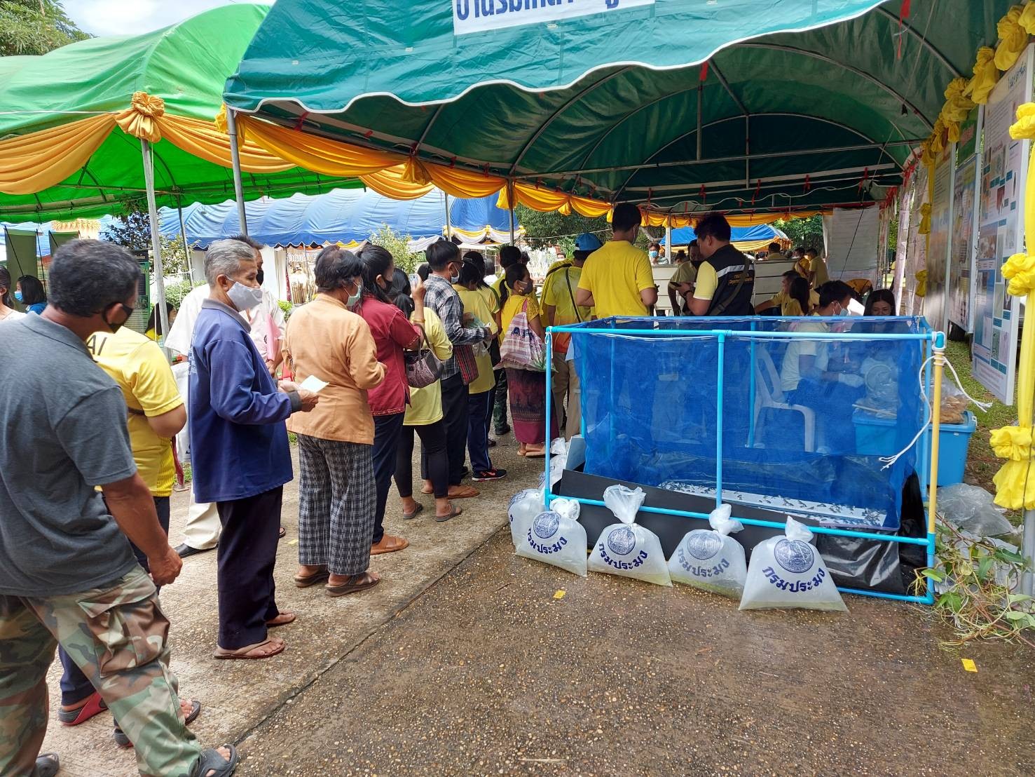 ร่วมพิธีเปิดงานโครงการคลินิกเกษตรเคลื่อนที่เฉลิมพระเกียรติเนื่องในวันเฉลิมพระชนมพรรษา พระบาทสมเด็จพระวชิรเกล้าเจ้าอยู่หัว