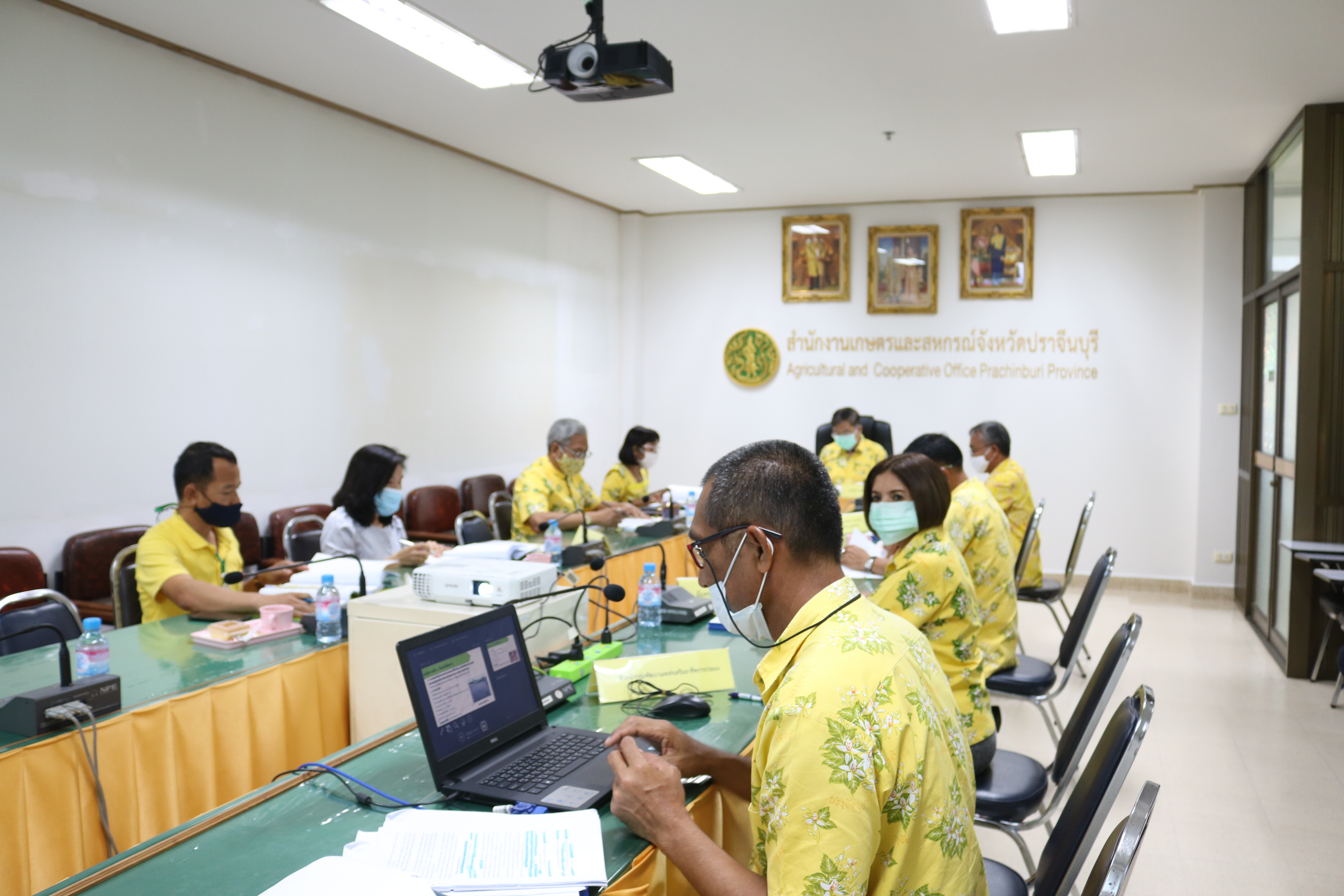 ประชุมคณะกรรมการกำกับดูแลโครงการเพิ่มประสิทธิภาพด้านการผลิตและการตลาดกุ้งทะเลเพื่อการบริโภคภายในประเทศ ปี 2561(ระยะที่2)