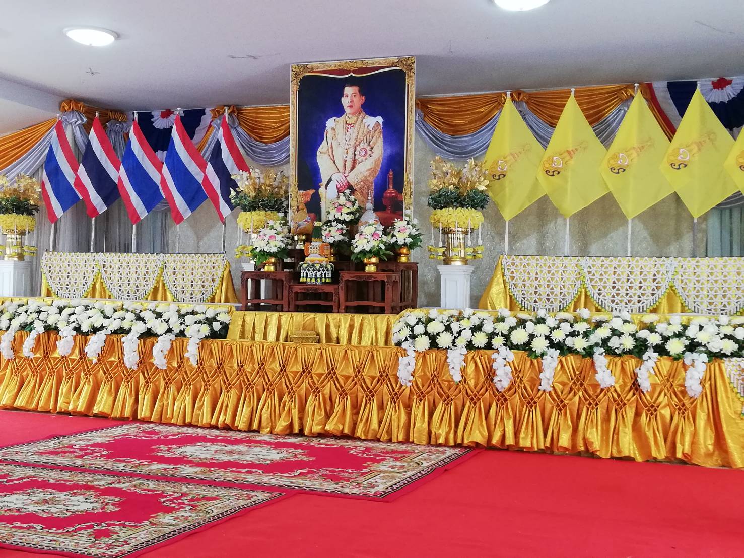 วันที่ 28 กรกฎาคม 2563 เวลา 07.30 น.ประมงอำเภอโนนสัง ร่วมกิจกรรมเฉลิมพระเกียรติพระบามสมเด็จพระเจ้าอยู่หัวเนื่องในโอกาสวันเฉลิมพระชนมพรรษา 28 กรกฎาคม 2563