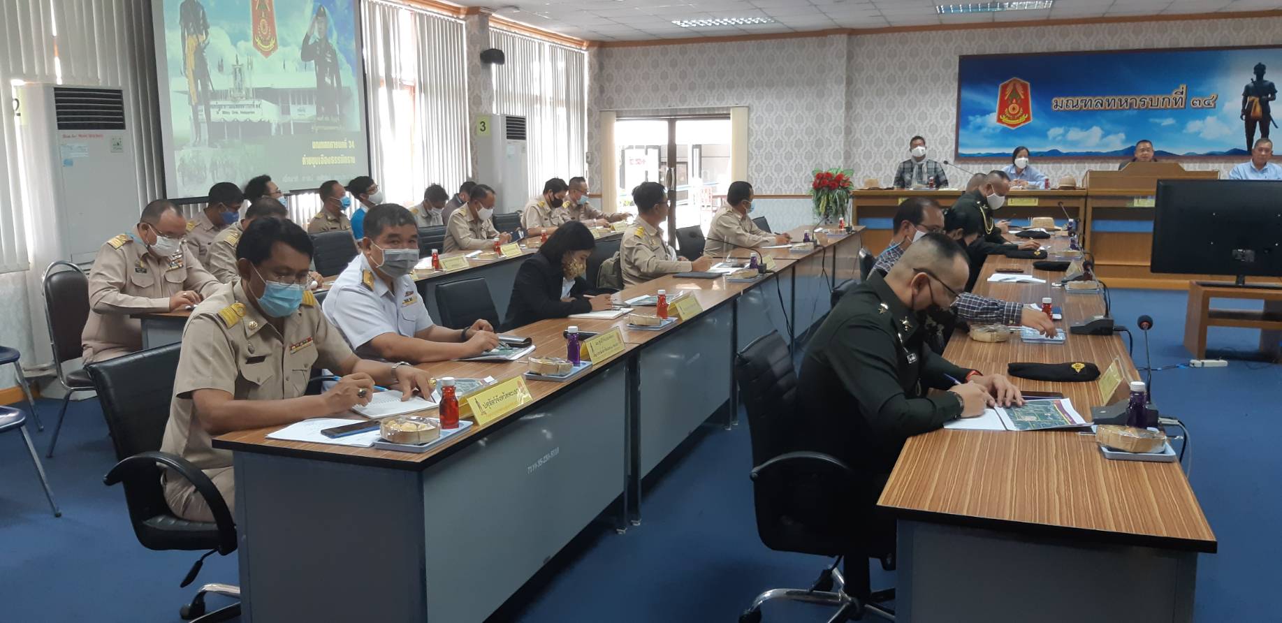 เข้าร่วมประชุมและตรวจพื้นที่โครงการทหารพันธุ์ดีค่ายขุนเจืองธรรมิกราช..คลิก