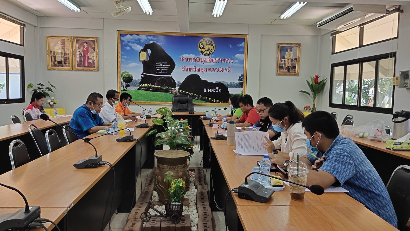 ประมงอำเภอพิบูลมังสาร ร่วมประชุมคณะทำงานขับเคลื่อนโครงการ 1 ตำบล 1 กลุ่มเกษตรทฤษฎีใหม่ ระดับอำเภอ อำเภอพิบูลมังสาหาร..คลิก