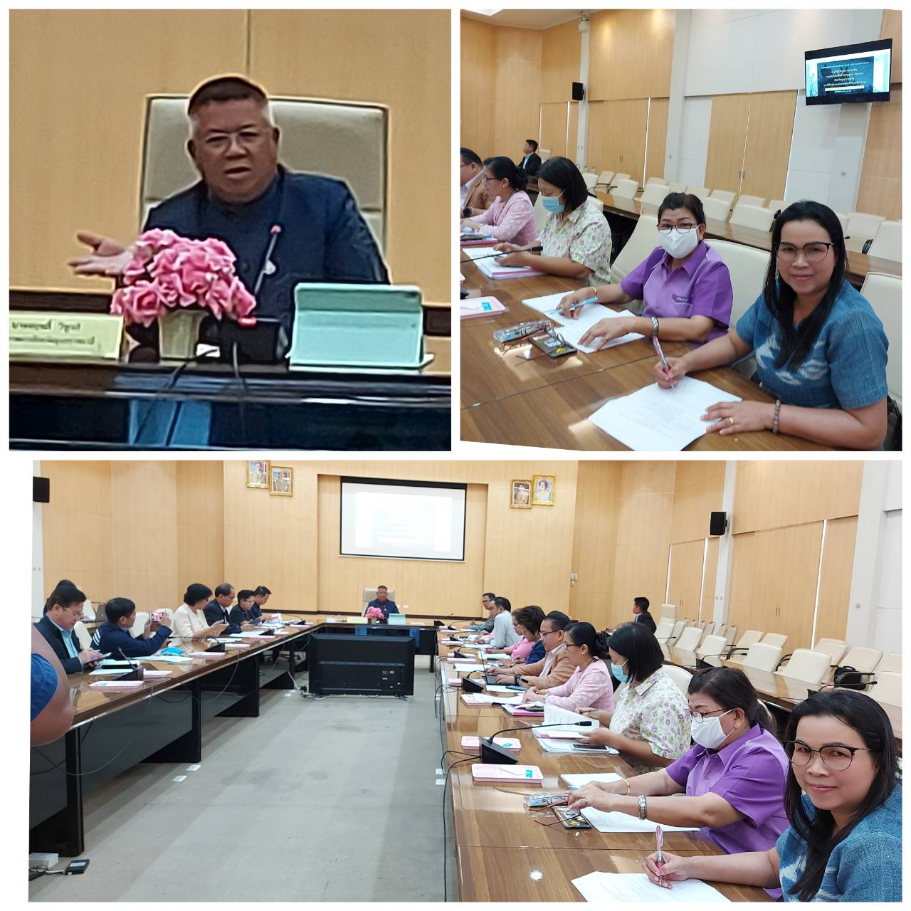 หัวหน้ากลุ่มบริหารและยุทธศาสตร์ เข้าร่วมอบรมการเสริมสร้างความรู้ ด้านการจัดงานและยกระดับเทศกาลงานแห่เทียนพรรษาจังหวัดอุบลราชธานี..คลิก