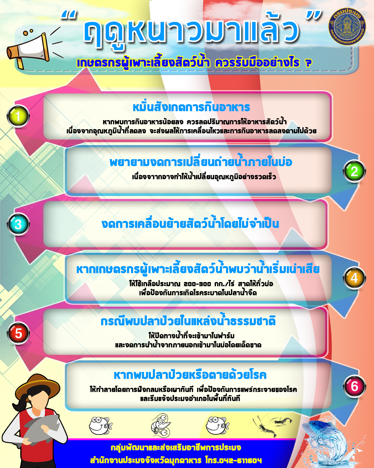 เลี้ยงปลาหน้าหนาว