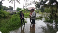 กิจกรรมติดตามเฝ้าระวังอุทกภัย และเยี่ยมฟาร์มเกษตรกร..คลิก