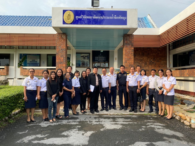 ร่วมต้อนรับรองอธิบดีกรมประมง นายบัญชา  สุขแก้ว..คลิก