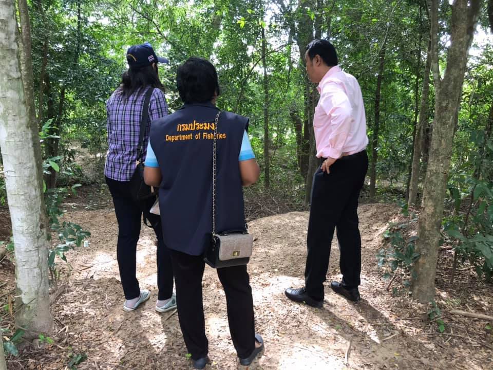 ลงพื้นที่เพื่อติดต่อประสานงานโครงการส่งเสริมการเลี้ยงปลาในหมู่บ้านตามแนวชายแดนในพระราชดำริ ประจำปีงบประมาณ 2564..คลิก
