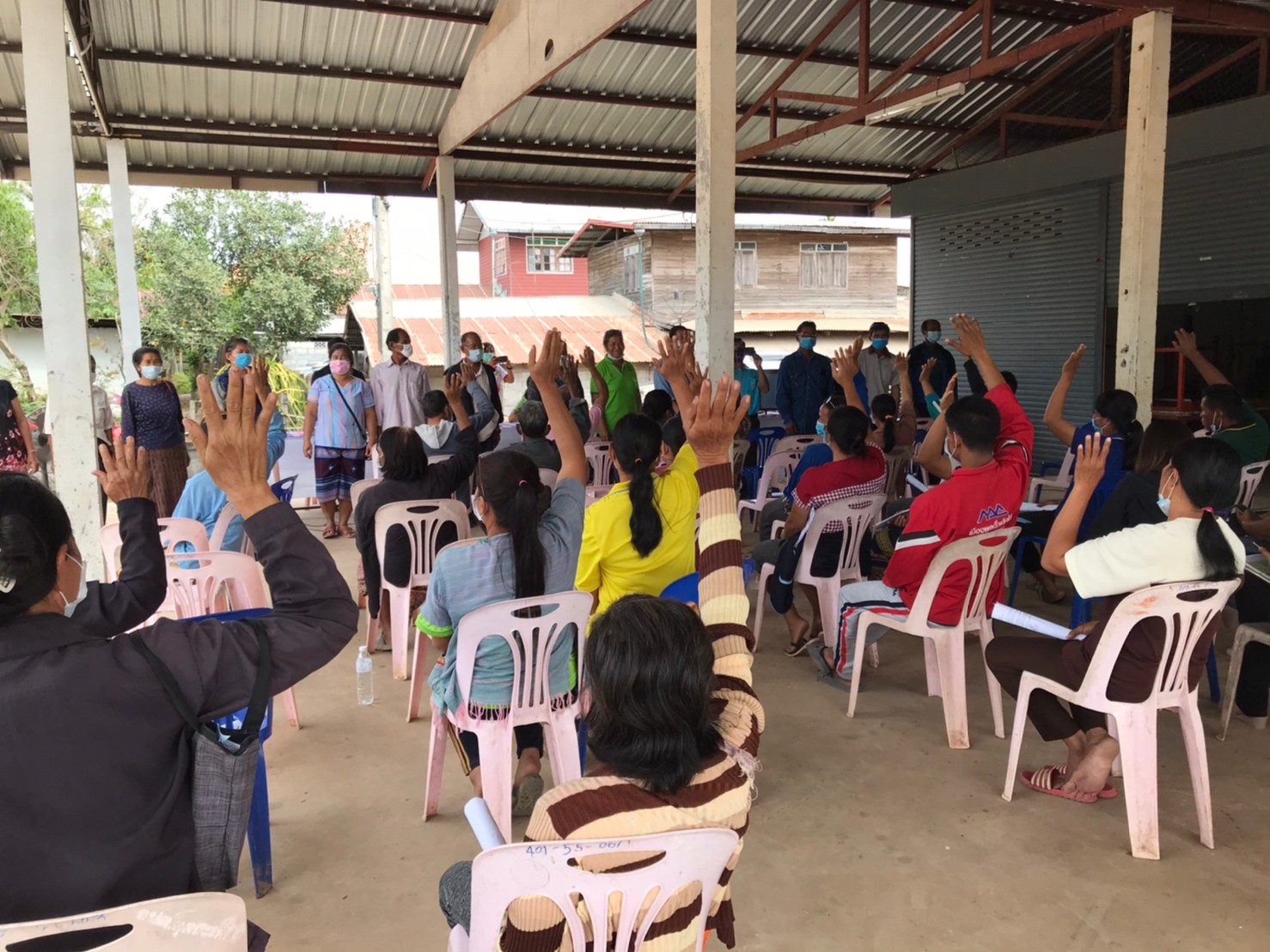 วันที่ 16 ธันวาคม 2563 นายบุญหลาย กุลนารัตน์ ประมงจังหวัดหนองบัวลำภู มอบหมายให้นายสมจิตร์ พงษ์ภุมมา หัวหน้ากลุ่มบริหารจัดการด้านการประมง ร่วมกับ นางสาวมลฤดี ลิ้มสุวรรณ ประมงอำเภอศรีบุญเรือง..คลิก