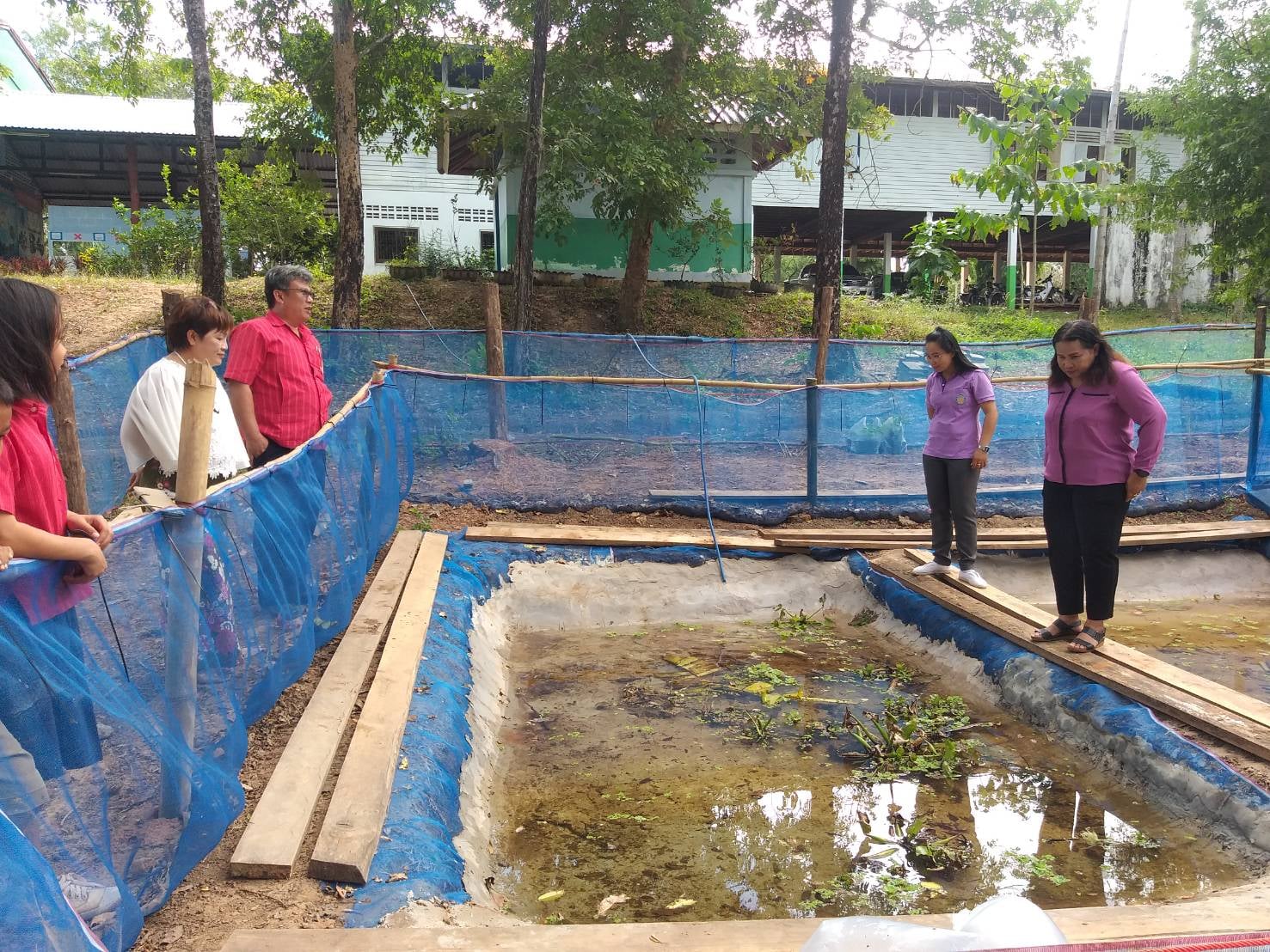 จกรรมเลี้ยงกบ และปลาดุกในบ่อพลาสติก ณ โรงเรียนเพียงหลวง 9 อ.ชานุมาน จ.อำนาจเจริญ ..คลิก