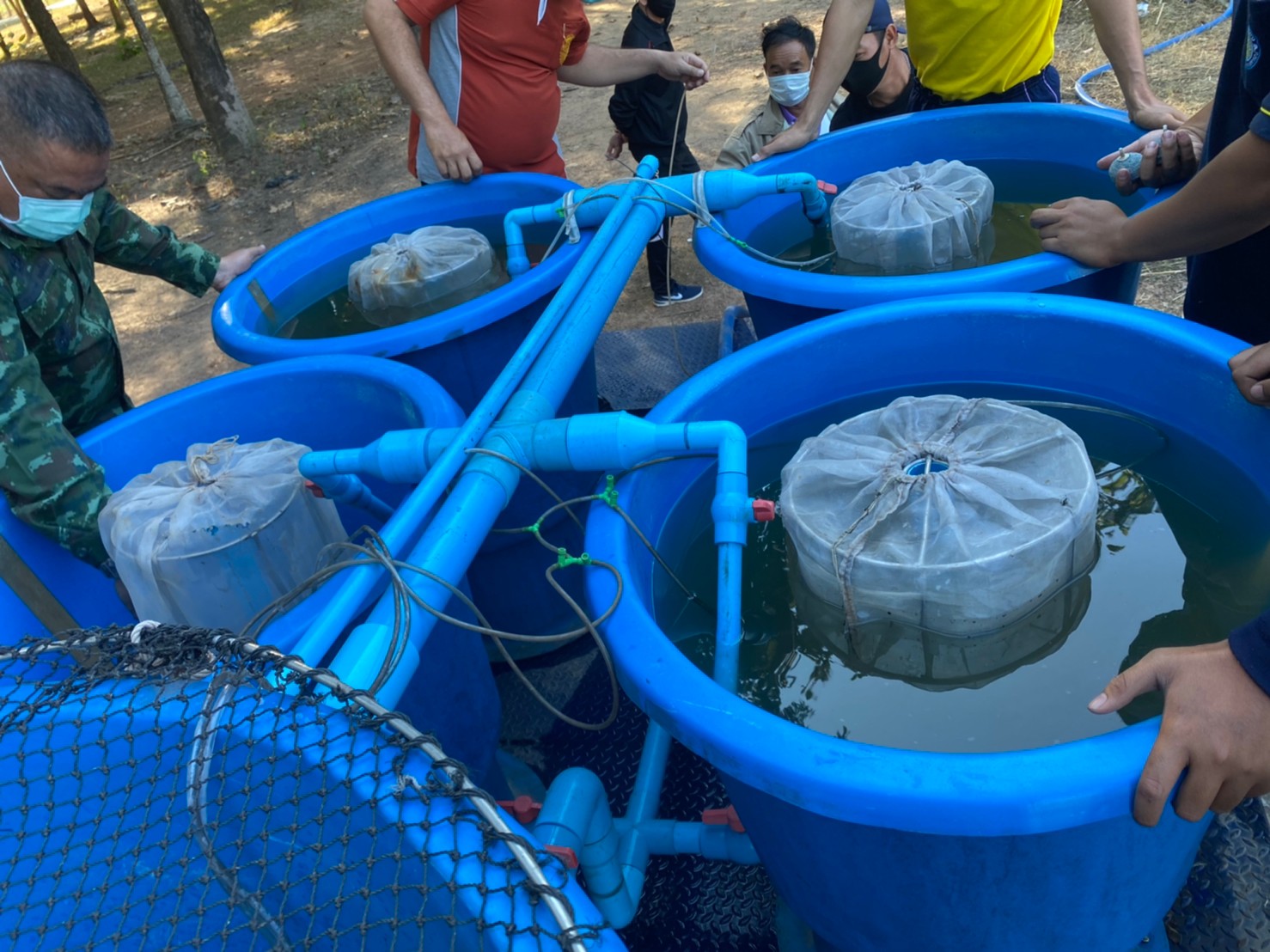 ศูนย์วิจัยและพัฒนาประมงน้ำจืดพะเยา ได้นำชุดเพาะฟักเคลื่อนที่ (mobile hatchery) เข้าไปฝึกสอนนายทหารภายในค่ายมณฑลทหารบกที่ 34..คลิก