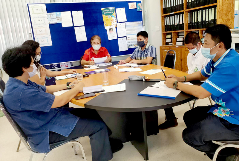 ประชุมข้าราชการและลูกจ้าง หน่วยงานกรมประมง แบบบูรณาการจังหวัดสระบุรี ครั้งที่ 3/2564