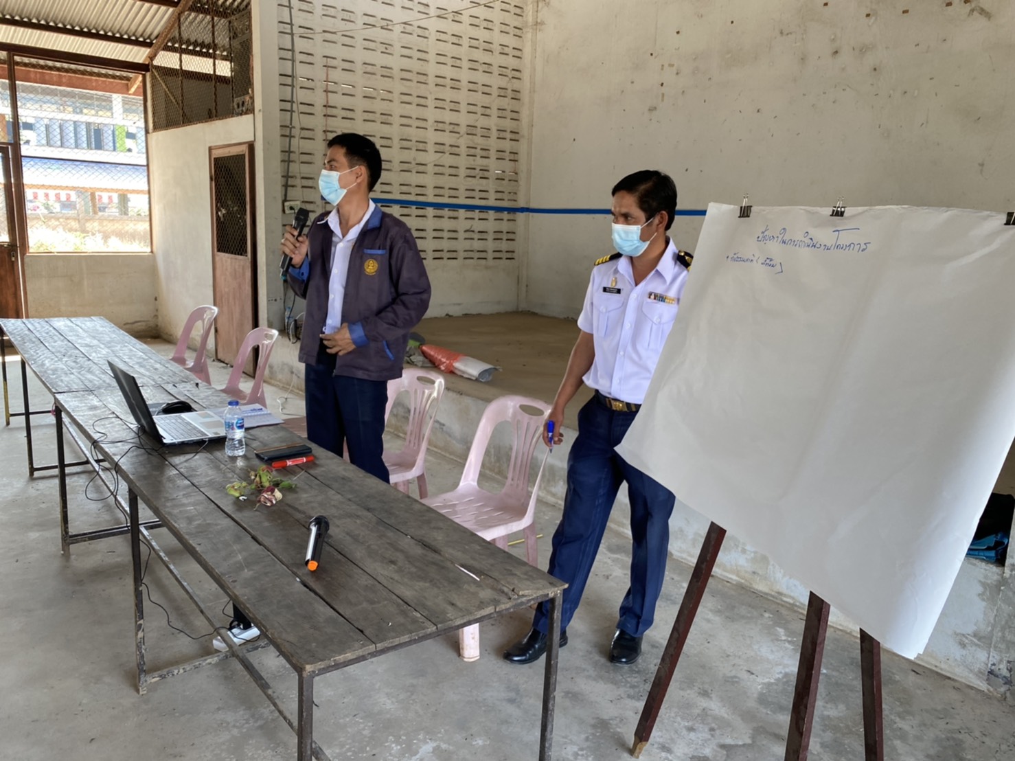 วันที่ 8 กุมภาพันธ์ 2564 นานชัยพร มังคะละแสน ประมงอำเภอนากลาง พร้อมด้วยเจ้าหน้าที่กลุ่มพัฒนาและส่งเสริมอาชีพการประมง..คลิก