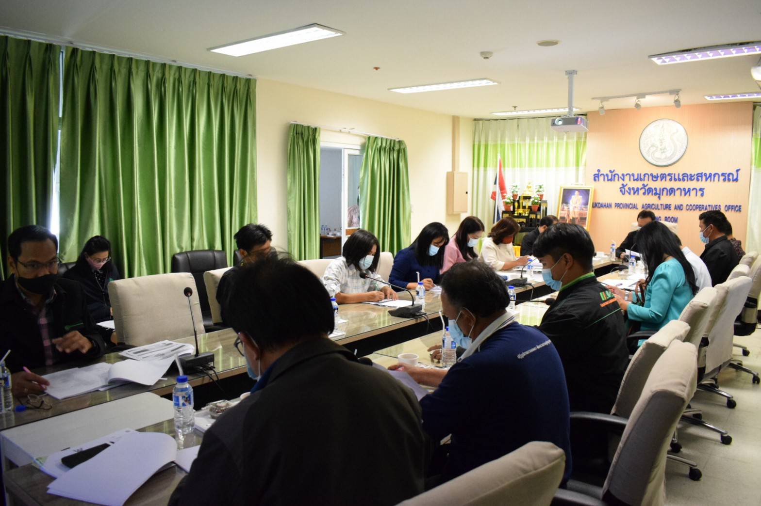 ประชุมคณะทำงานขับเคลื่อนโครงการ 1 ตำบล 1 กลุ่มเกษตรทฤษฎีใหม่