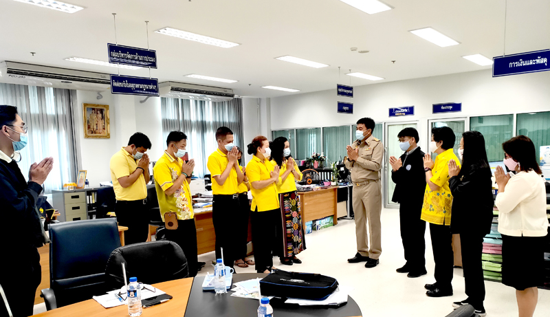 ต้อนรับนายคนึง คมขำ ประมงจังหวัดสระบุรี