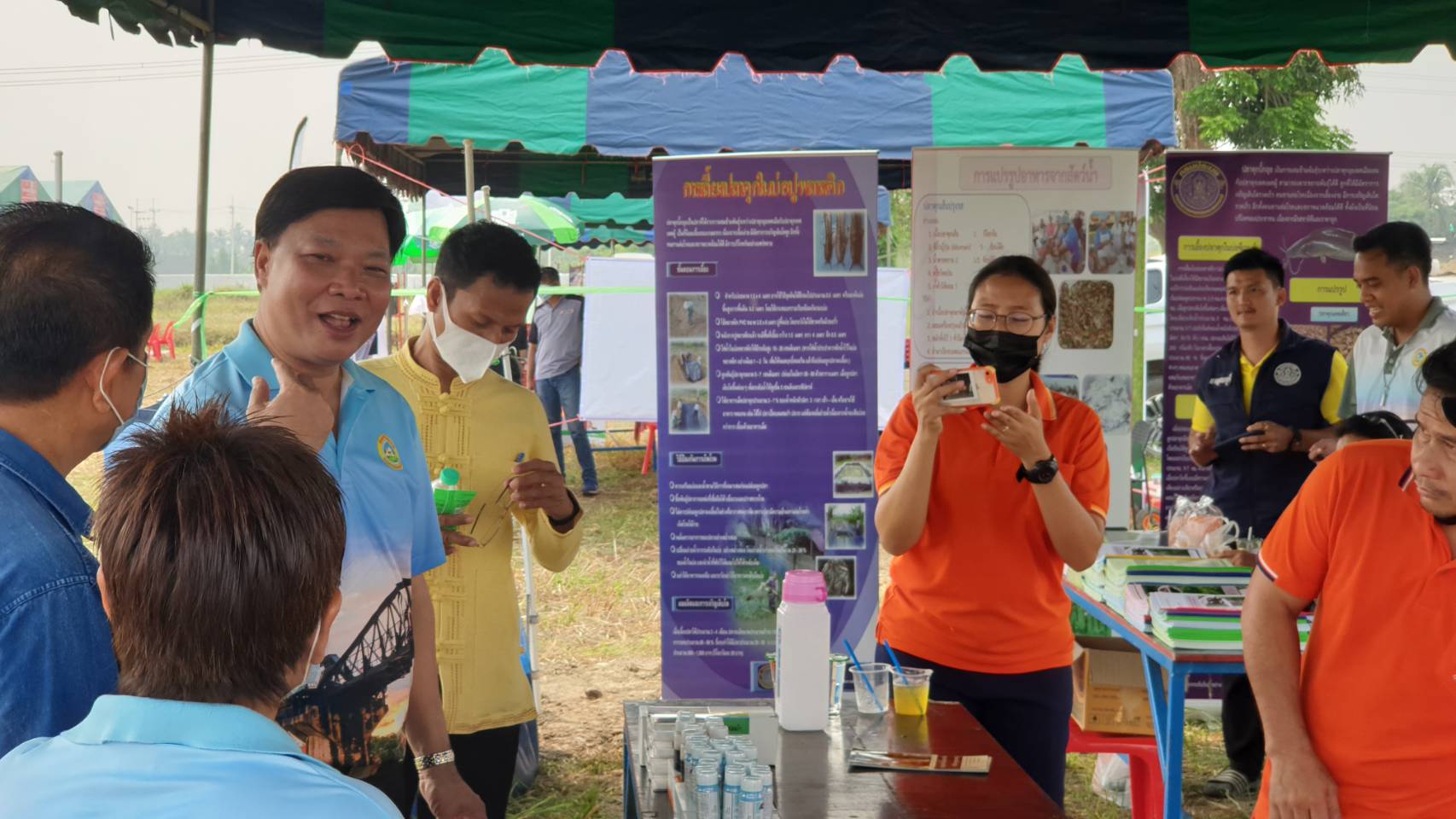 งานวันถ่ายทอดเทคโนโลยีเพื่อเริ่มต้นฤดูกาลผลิตใหม่ (Field Day)..คลิก