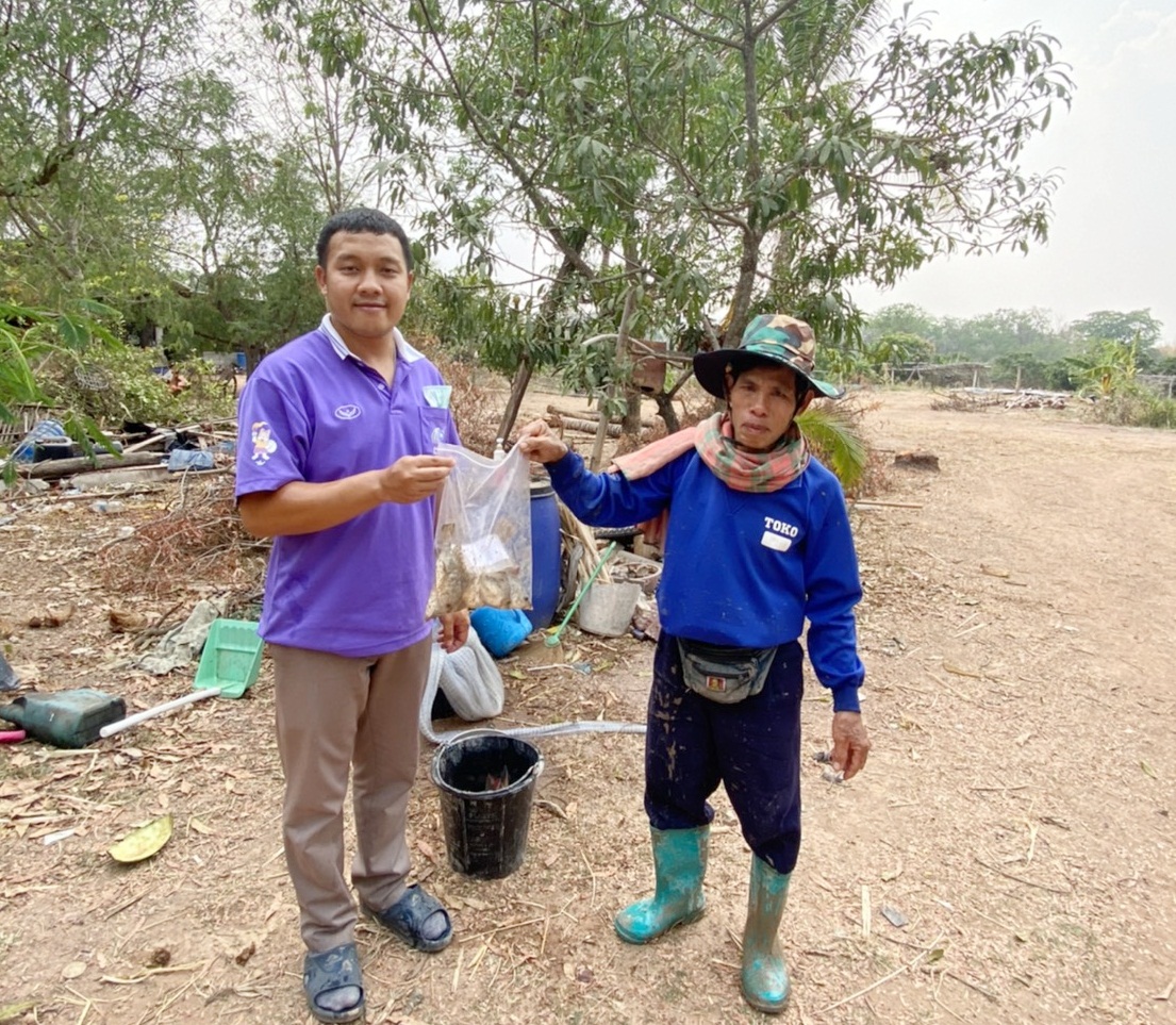 ออกตรวจประเมินฟาร์มมาตรฐานการเลี้ยงสัตว์น้ำขั้นปลอดภัย รายต่ออายุใบรับรอง ตรวจวิเคราะห์คุณภาพน้ำ และสุ่มตัวอย่างสัตว์น้ำฯ..คลิก