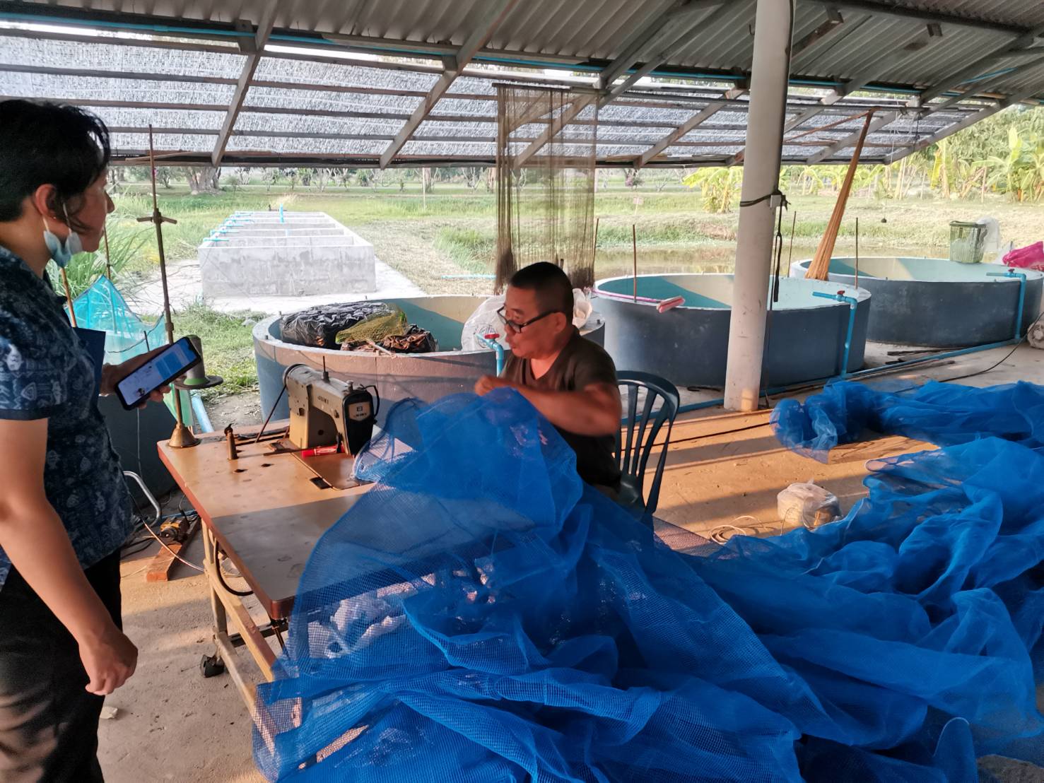 เตรียมฐานผลิตลูกพันธุ์ปลาโรงเรียนทหารการสัตว์..คลิก