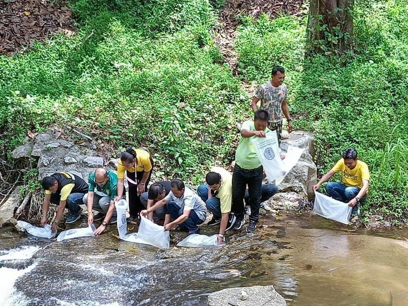 รองอธิบดีกรมประมง ร่วมปล่อยพันธุ์สัตว์น้ำ ณ แหล่งน้ำคลองวงศ์..คลิก