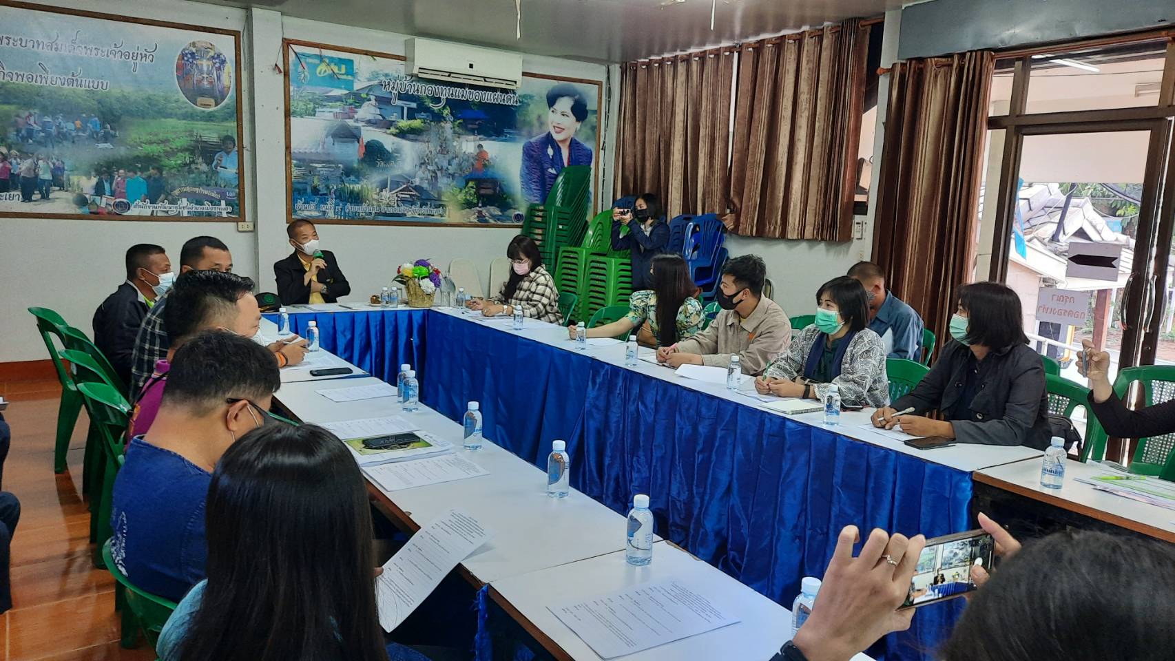 ต้อนรับคณะผู้ตรวจกระทรวงเกษตรและสหกรณ์ เขต 15, 16 นาย วีระชาติ เขื่อนรัตน์ ติดตามผลการดำเนินงานโครงการทหารพันธุ์ดี อันเนื่องมาจากพระกระแสรับสั่งของ สมเด็จพระกนิษฐาธิราชเจ้า กรมสมเด็จพระเทพรัตนราชสุดาฯ สยามบรมราชกุมารี..คลิก