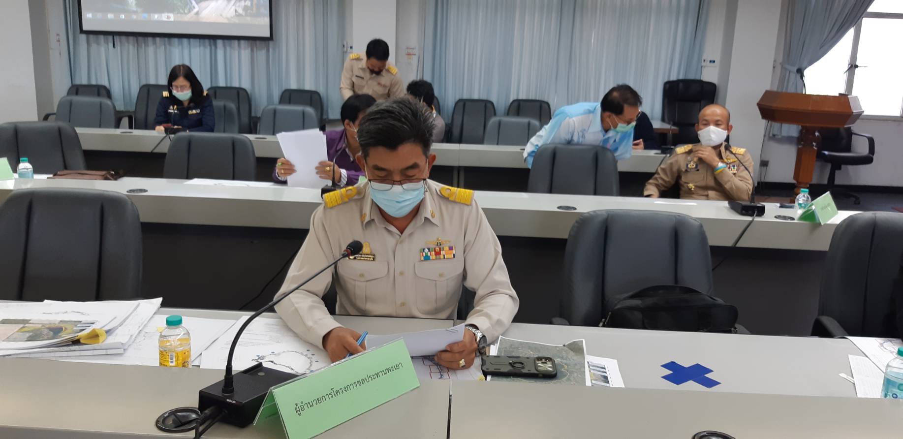 ร่วมประชุมคณะทำงานด้านการบริหารจัดการและการใช้ประโยชน์ดินขุดจากการขุดลอกกว๊านพะเยาของกรมชลประทาน..คลิก