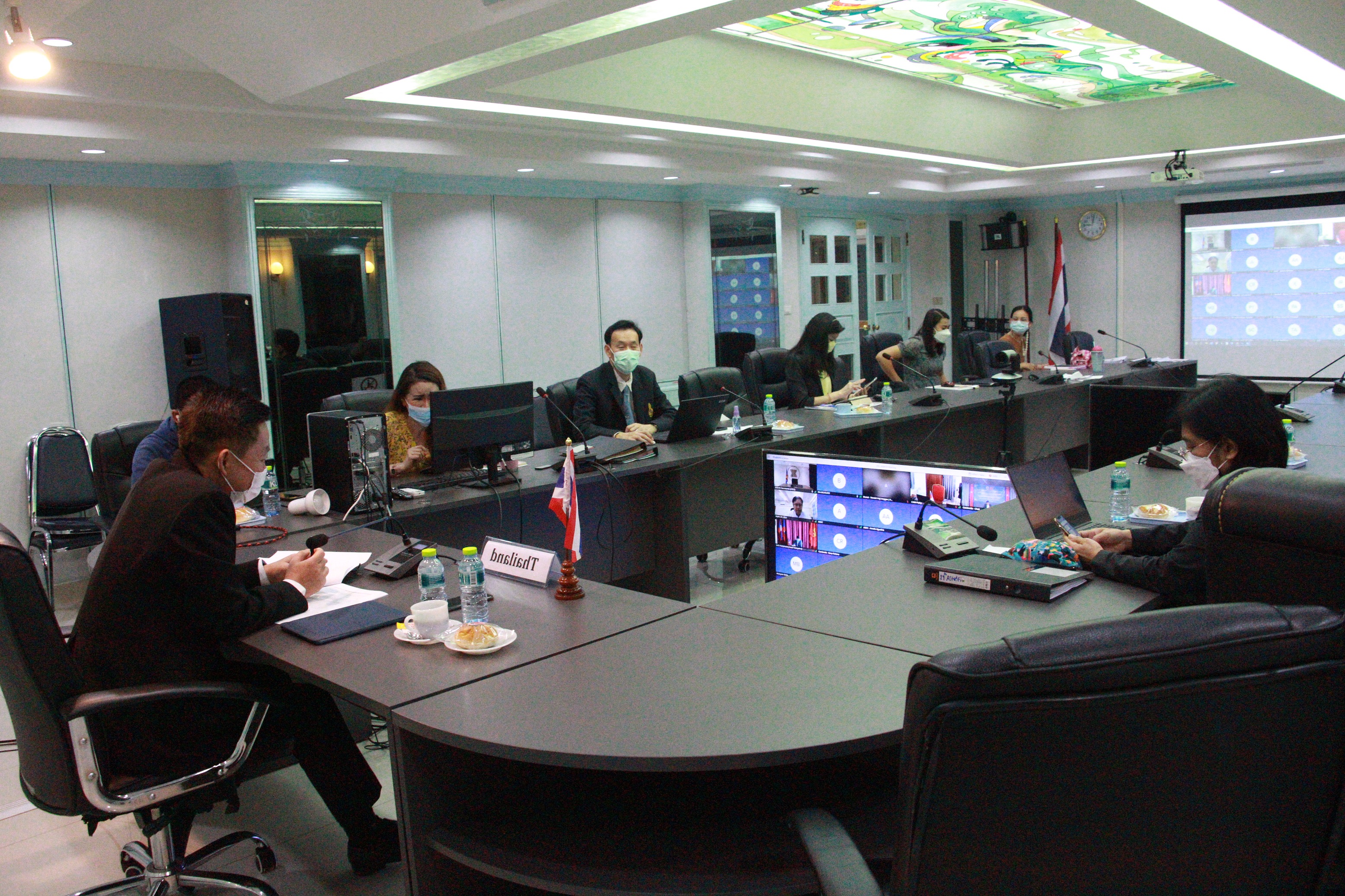 On Wednesday 23th June, 2021 at the Department of Fisheries. Mr. Taworn Thunjai, Deputy Director-General of the DoF attended the 29th Meeting of the ASEAN Sectoral Working Group on Fisheries (the 29th ASWGFi Meeting) which will be held during 23th – 24th June 2021 via video conference...คลิก